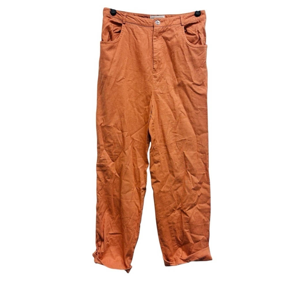 Urban Outfitters Linen Blend High Rise Pants